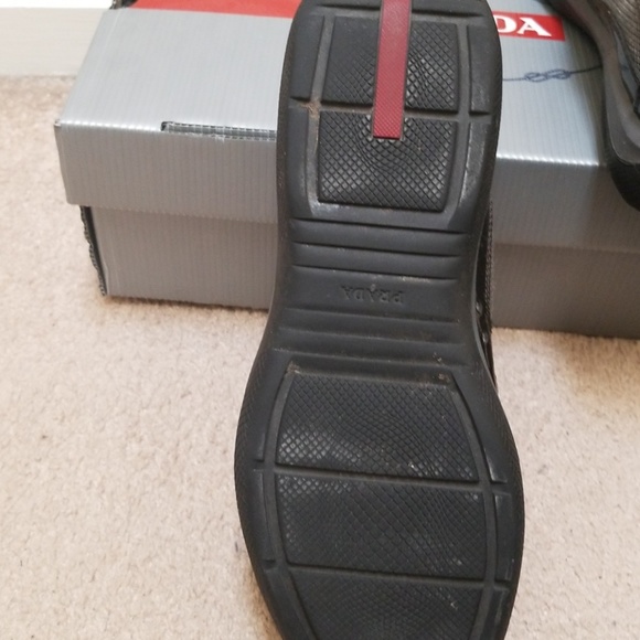 Prada America's WorldCup Patent leather Sneakers - Picture 4 of 5